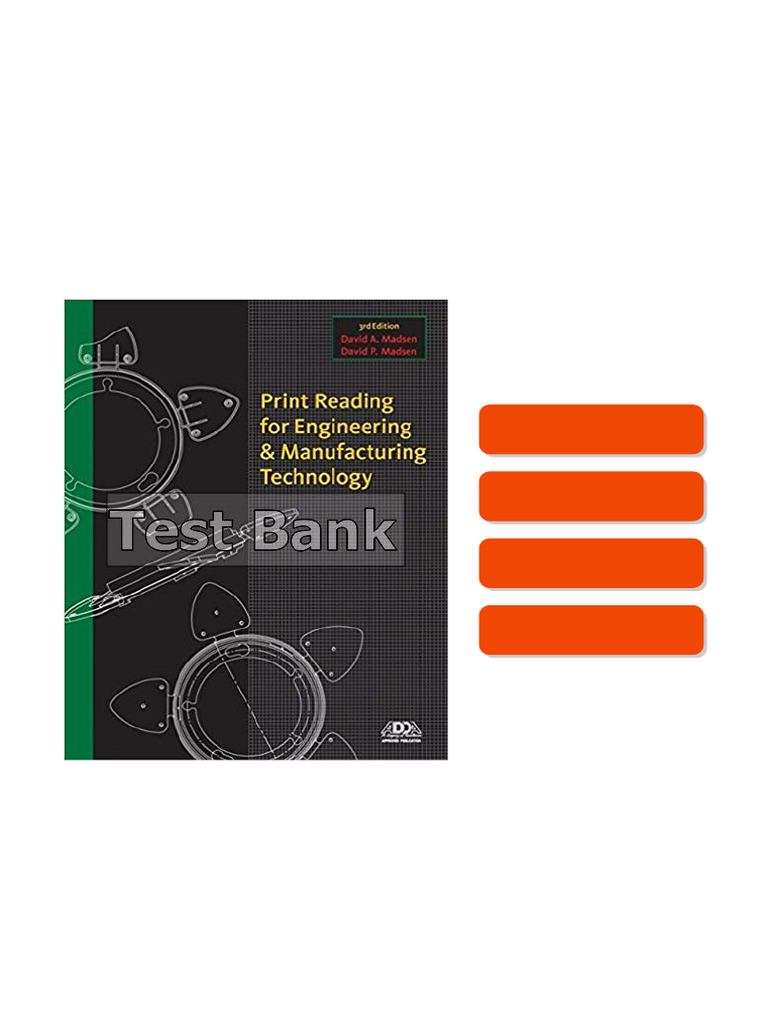 Get Your Print Reading For Engineering and Manufacturing Technology 3rd ...