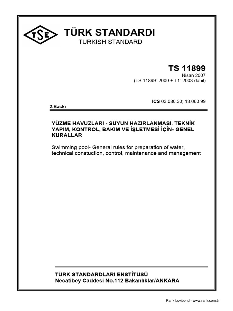 Tse 11899 | PDF