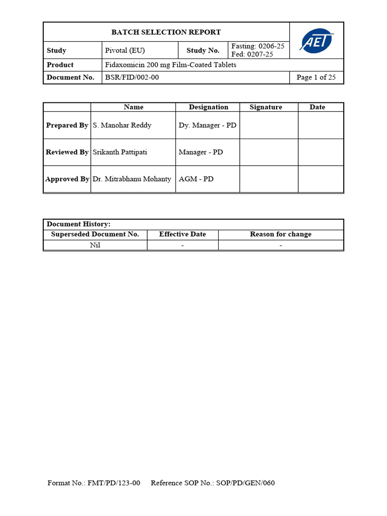 BSR-FID-02-00_2025.01.07 | PDF | Drugs | Pharmacology