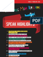 Speak Highlights 2012