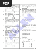 JEE Main Sequence and Series PYQs 2024-2025 | PDF | Mathematics ...