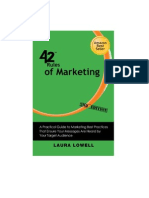 42 Rules of Marketing (2nd Edition)