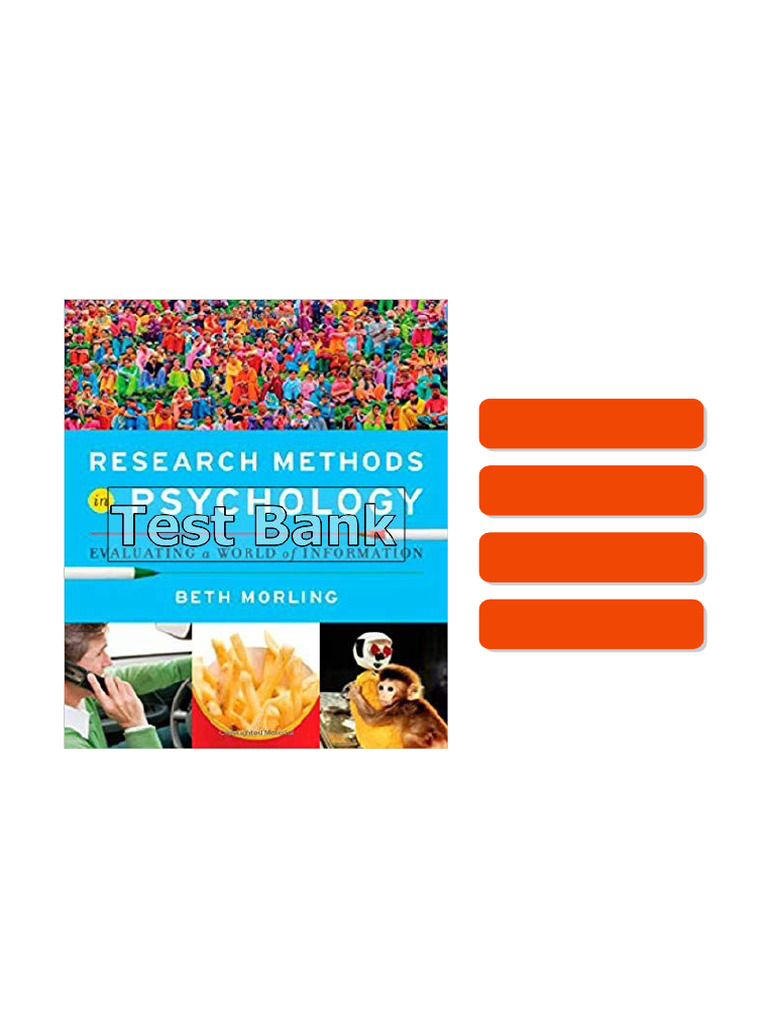 Research Methods in Psychology Evaluating a World of Information 1st ...