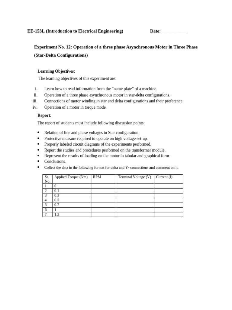 Experiment No 12 | PDF