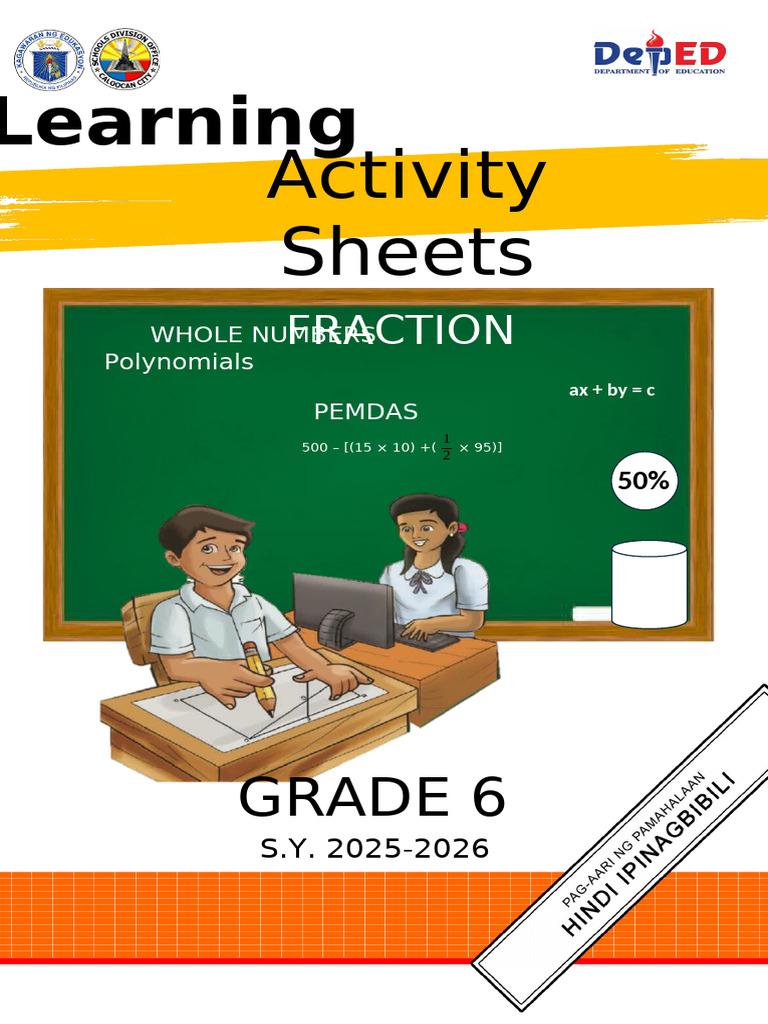 Grade-6 RMA-Aligned LAS RTP | PDF | Multiplication | Discrete Mathematics