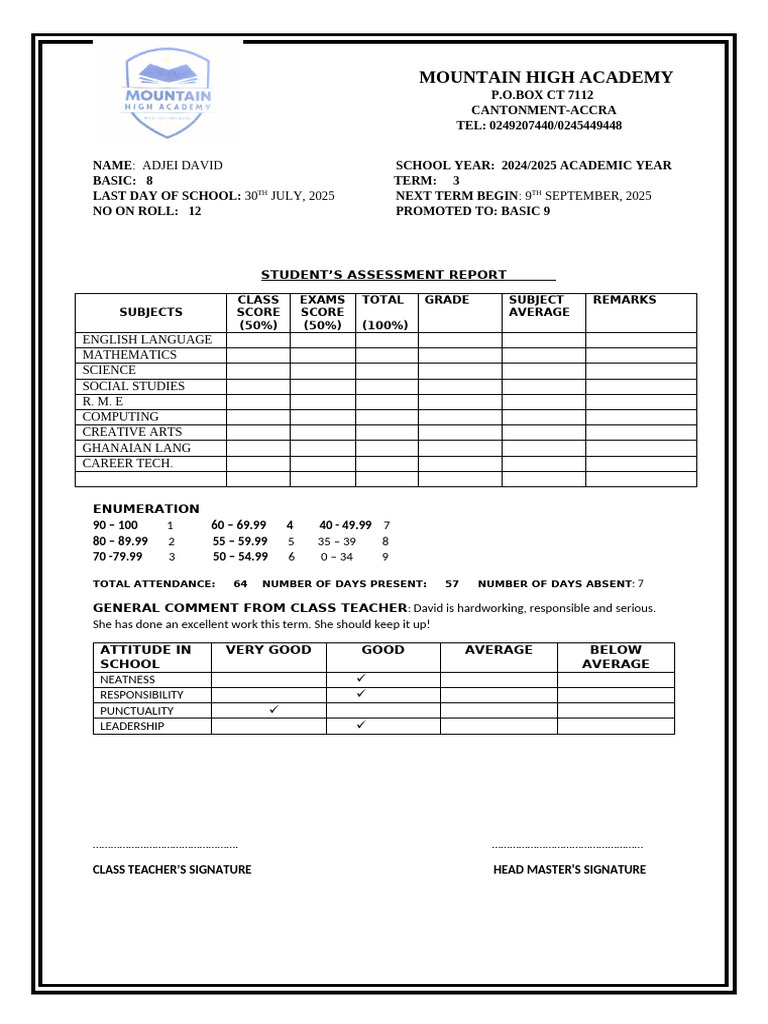 Basic 7 to 9 Revised Report | PDF