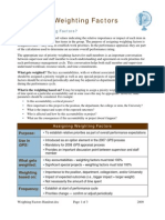 GPS WeightingFactors Handout