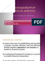 Management of Financial Services