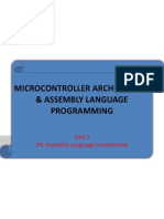 Chapter2-Microcontroller Architecture &amp; Assembly Language Pt2