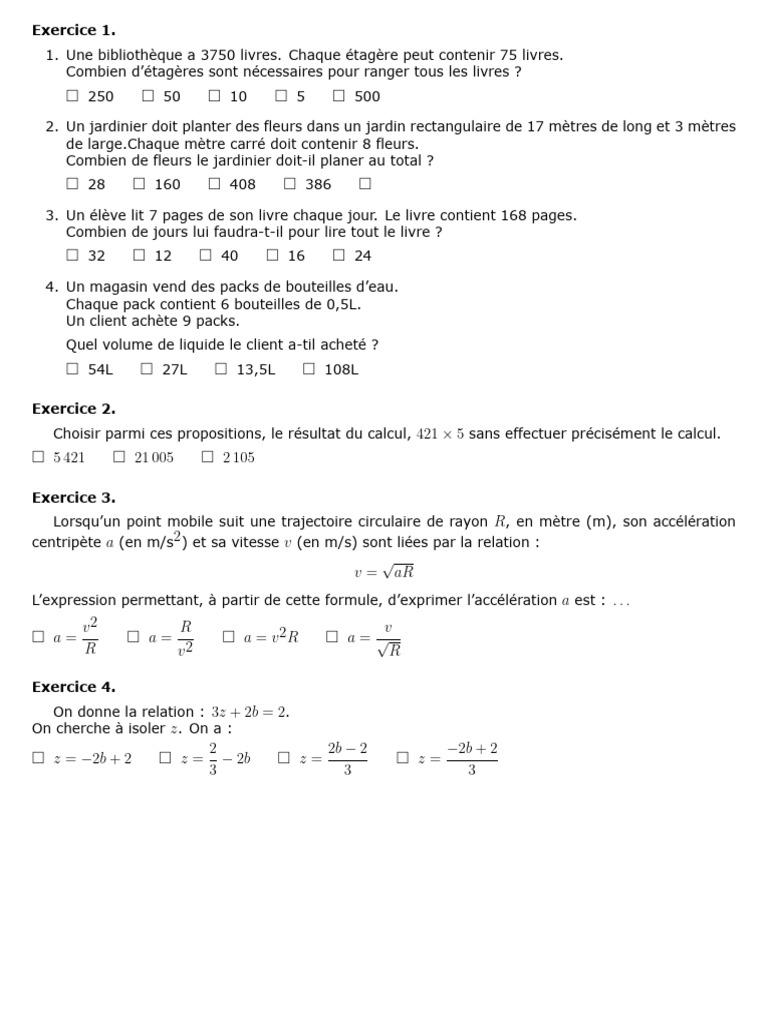 Automatismes 2 1ère Spé Maths | PDF | Échecs