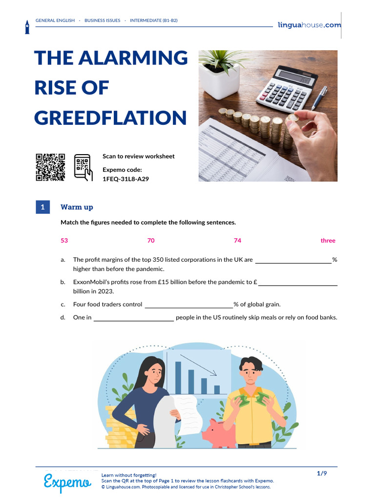 The Alarming Rise of Greedflation | PDF | Inflation | Macroeconomics
