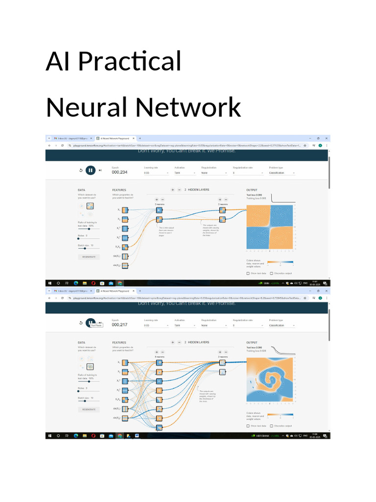 AI Practical Neural Network | PDF