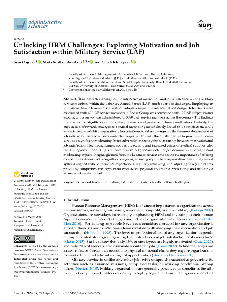 Unlocking HRM Challenges Exploring Motivation and Job | PDF ...
