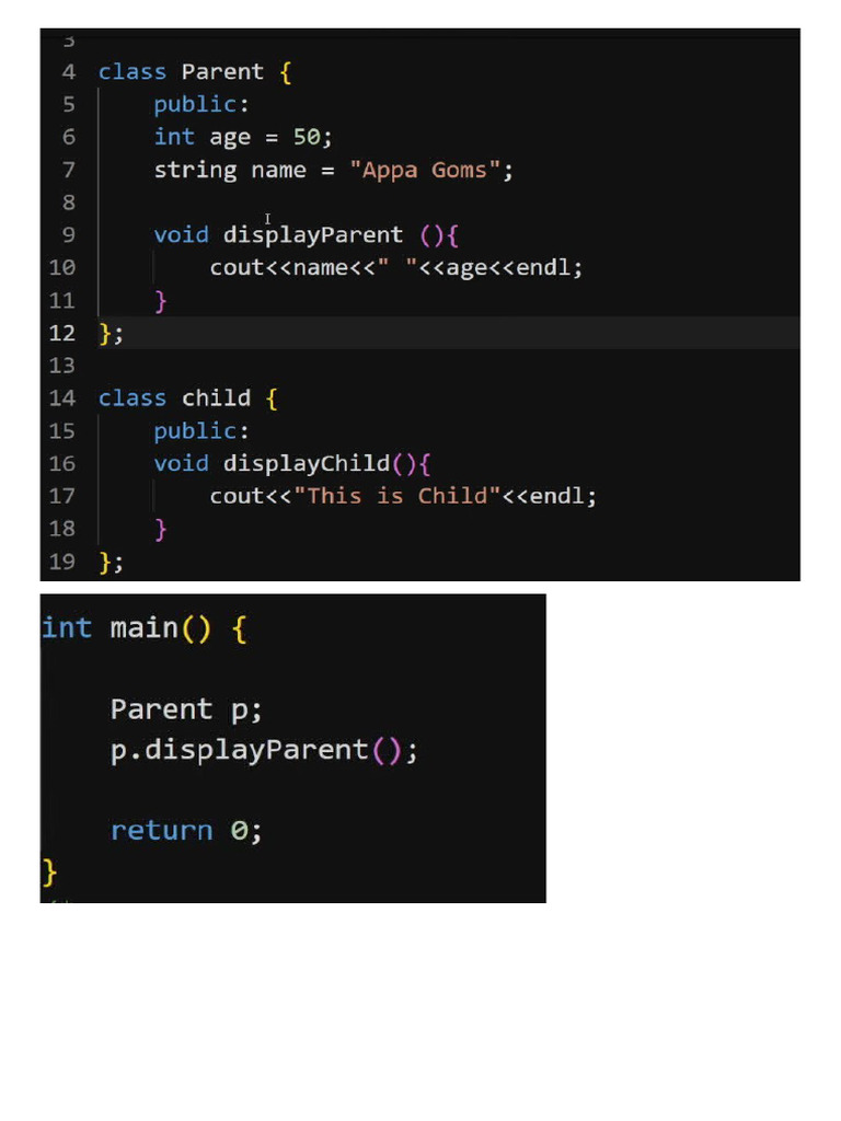 Inheritance | PDF | Inheritance (Object Oriented Programming ...