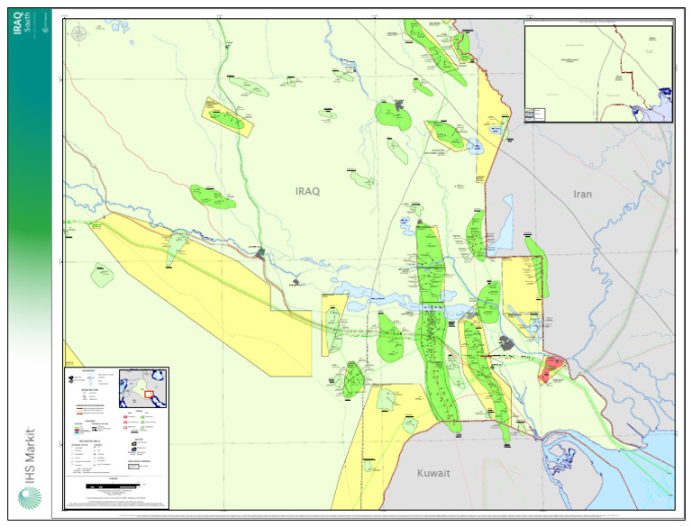 Bashra Oil Field Location Map | PDF