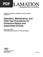 Test Procedures for Protective Relays