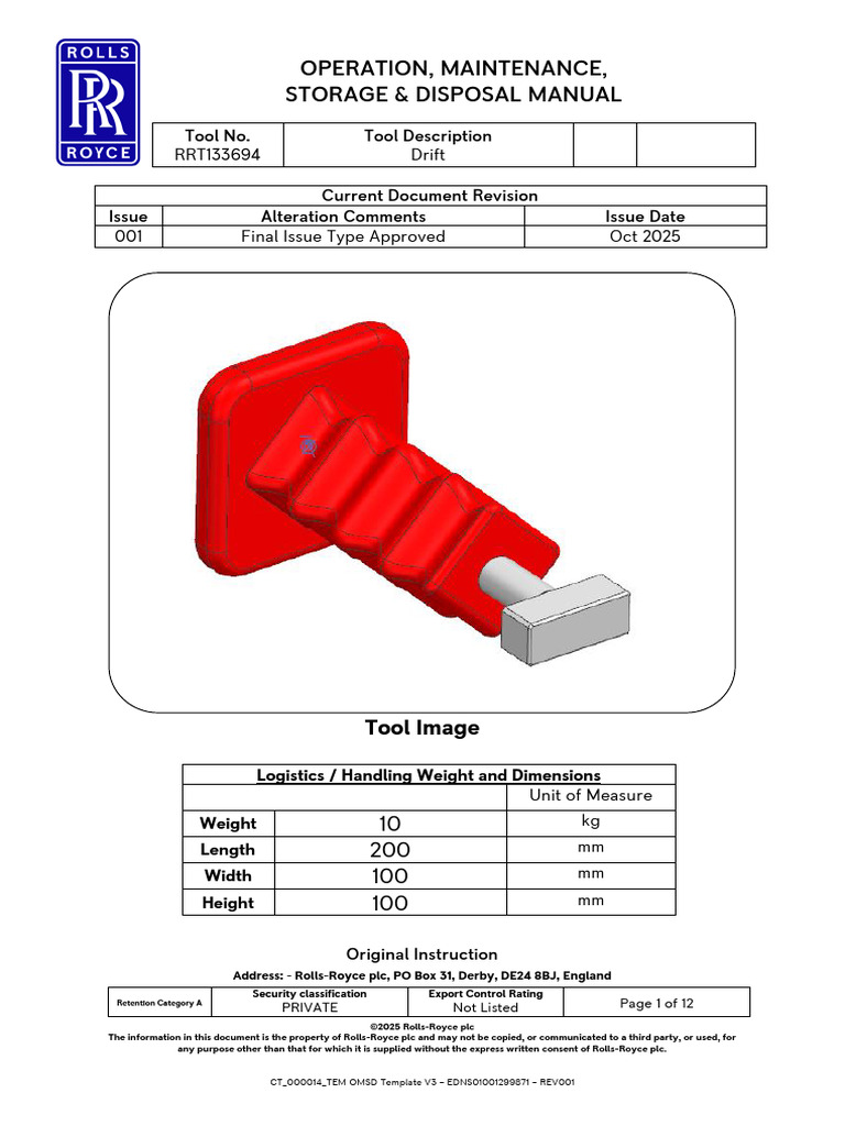 RRT133694 Omsd 001 | PDF | Information