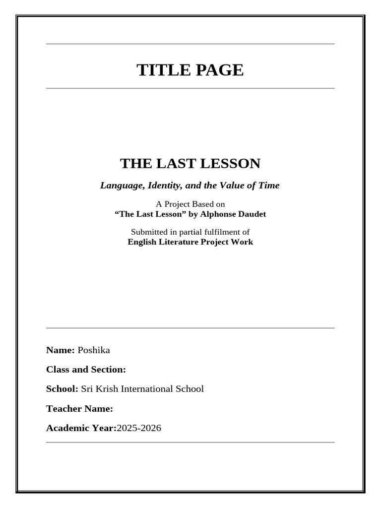 English School Project | PDF | Multilingualism | Disciplines