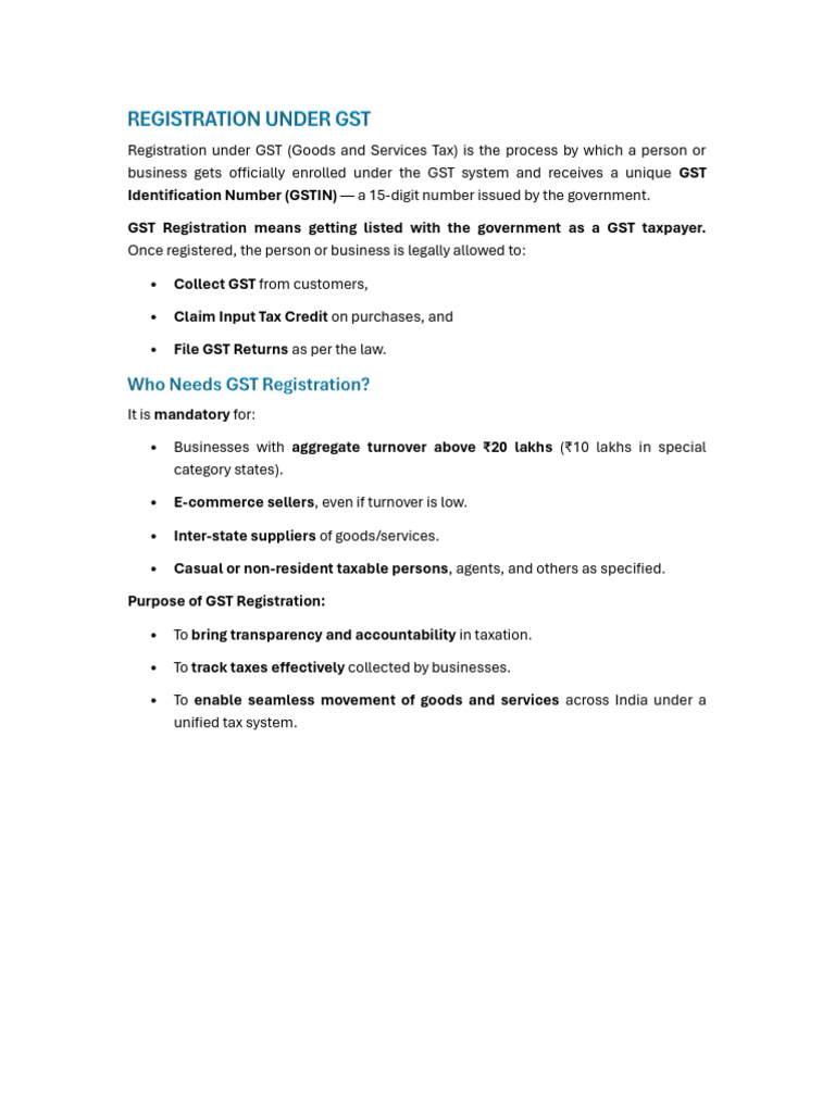 Fundamentals of Gst Part 2 | PDF | Value Added Tax | Taxes