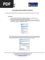 Guia Opus Control Integral