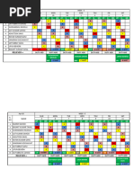 Weekly Kitchen Duty Roster Format | PDF