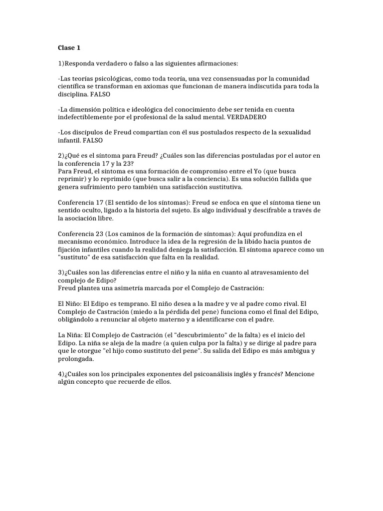 ESCUELAS | PDF | Jacques Lacan | Complejo de Edipo