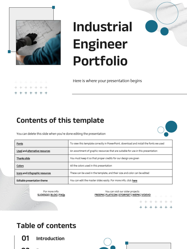 Industrial Engineer Portfolio | PDF
