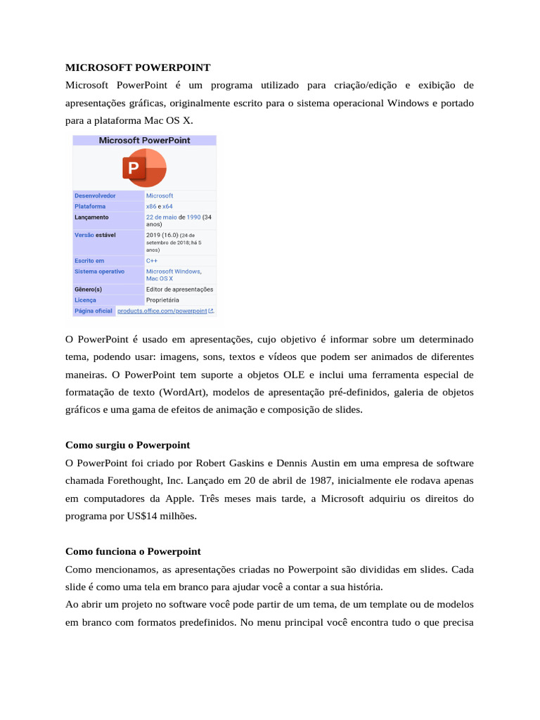 Microsoft PowerPoint | PDF