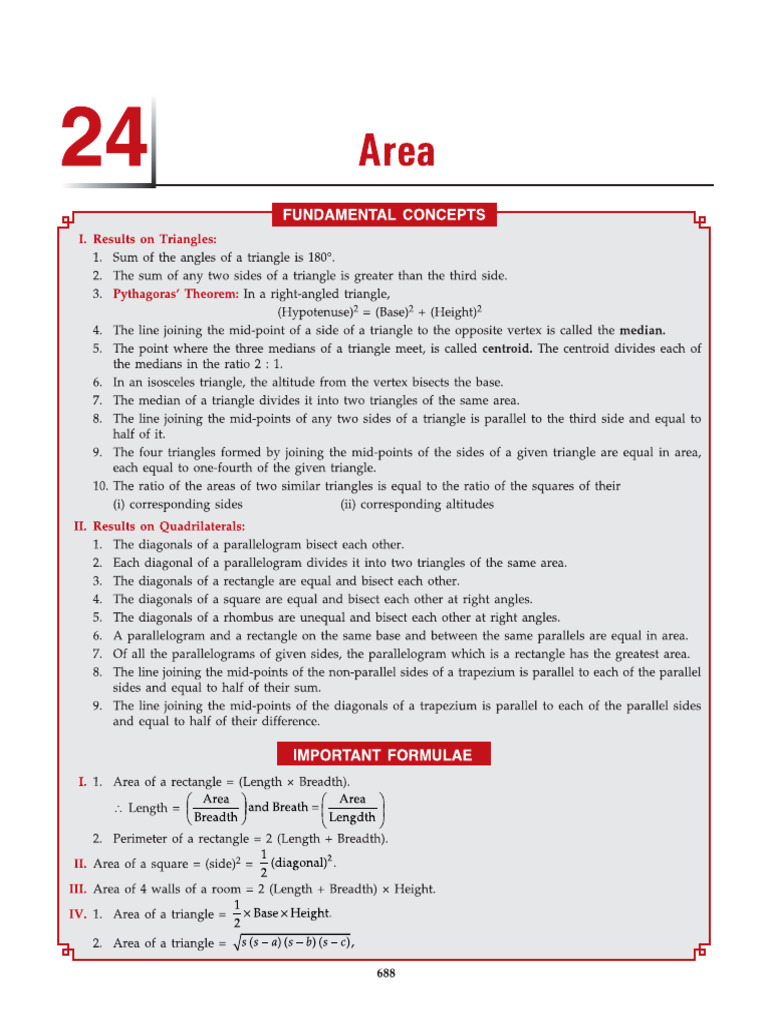 Area and Volume Problems | PDF