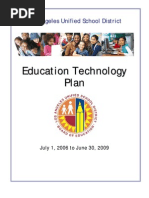 Download LAUSD Documents - LAUSD Technology Plan  2006 - 2009 by tseiple7 SN1022652 doc pdf