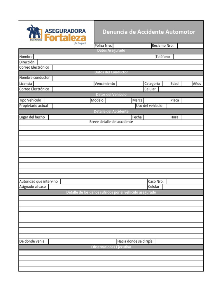 Form.automotor | PDF