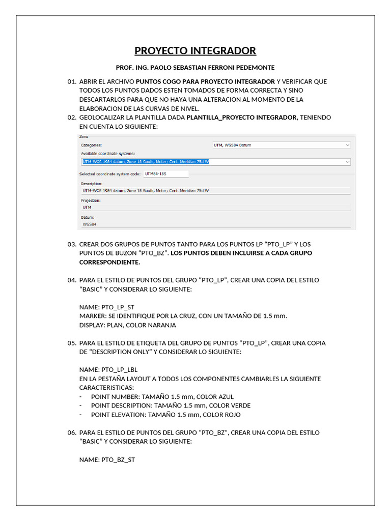 PROYECTO INTEGRADOR | PDF