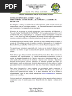 Carta de Auspicio