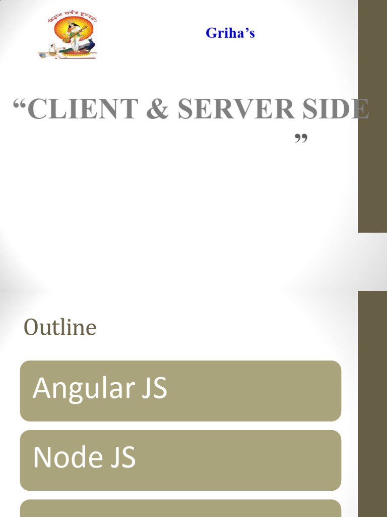 WT Unit 5 Client Server Side Framework | PDF