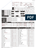 D&amp;D 3.5 - Planilha de Personagem Automatizada