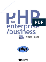 PHP For Enterprise/Business Whitepaper