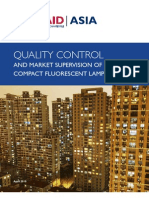 USAID/Asia, Quality Control and Market Supervision of CFLS in China, 4-2010 