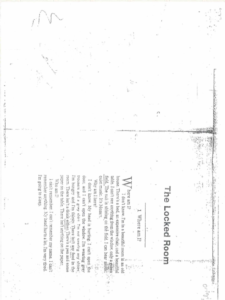 The Locked Room | PDF