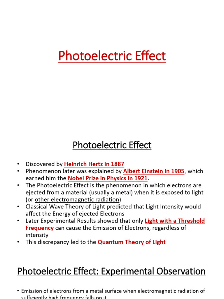Modern Physics - 2 Photoelectric Electron Microscope DeBroglie Atomic ...