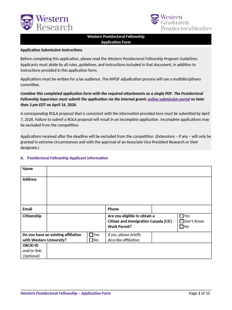 Postdoctoral_Fellowship_Application | PDF