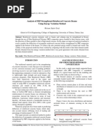Download Analysis of FRP Strengthened Reinforced Concrete Beams by pratap88 SN102278126 doc pdf