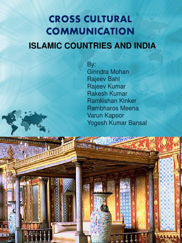 Cross Cultural Communication: Islamic Countries and India | PDF ...