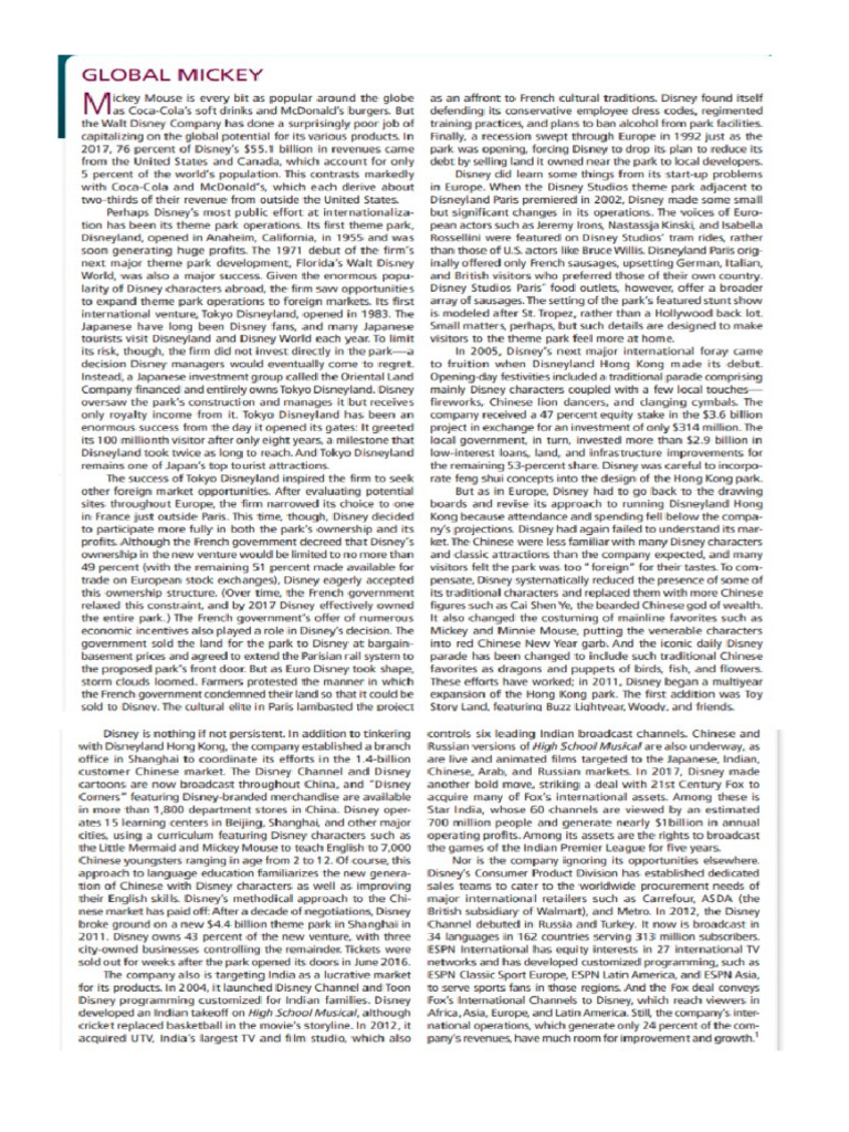 Disney Example (2) | PDF