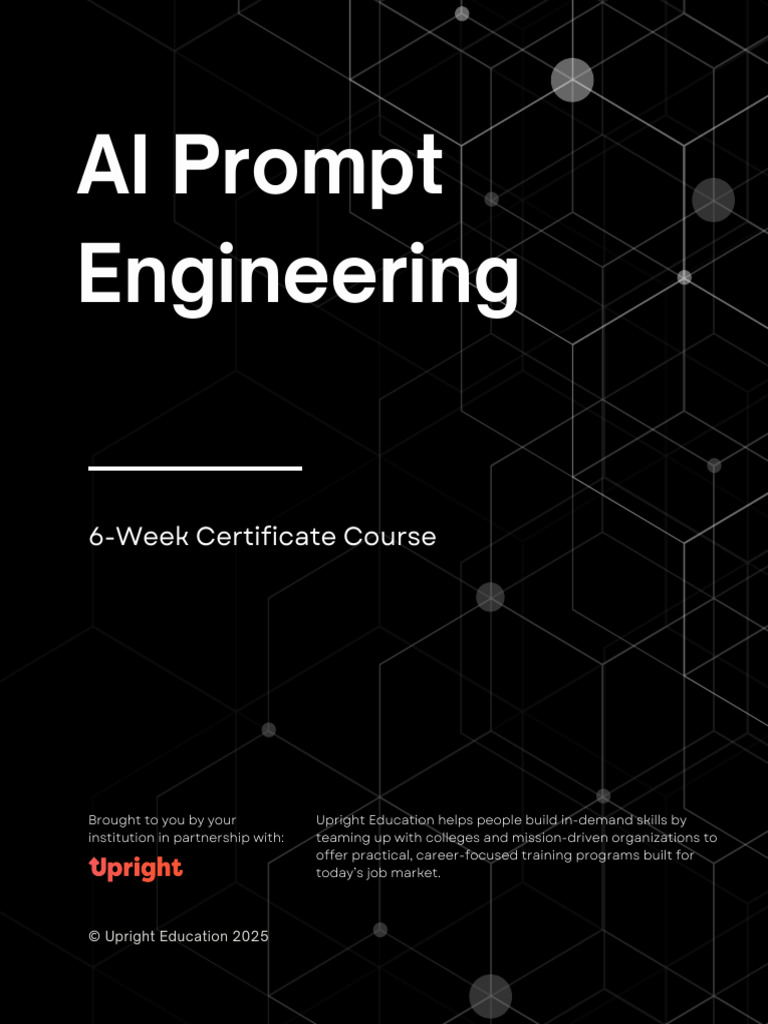 AI Prompt Engineering Syllabus | PDF