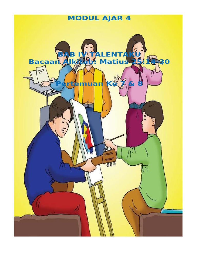Modul Ajar Bab 4 Pertemuan Ke 7 - 8 | PDF