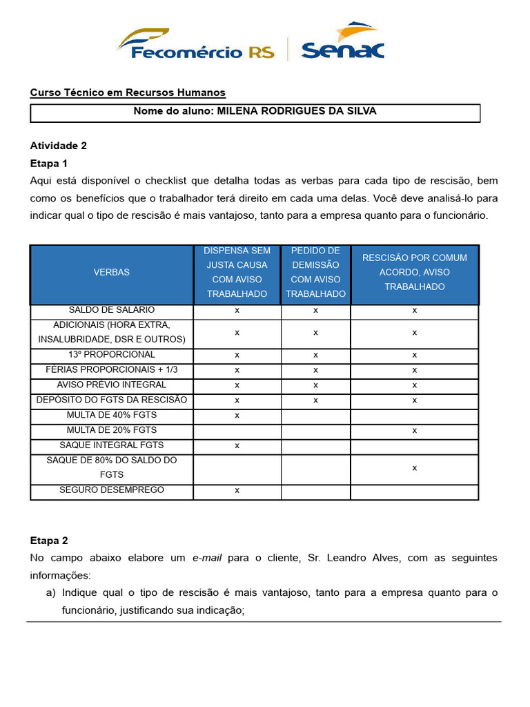 Atividade2 Modelo.docx | PDF
