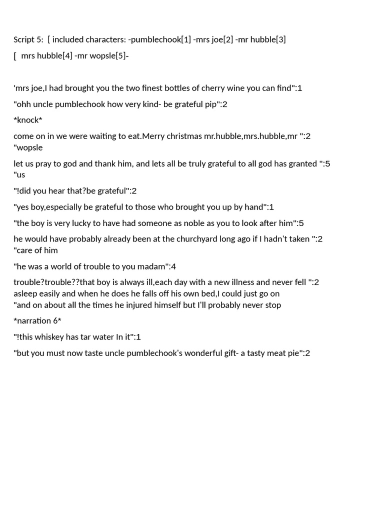 Script 5 | PDF