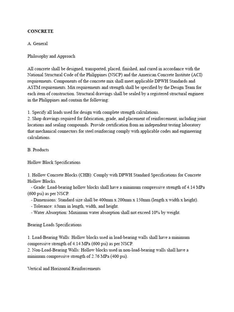 347-CONSTRUCTION-SPECIFICATIONS (1) | PDF