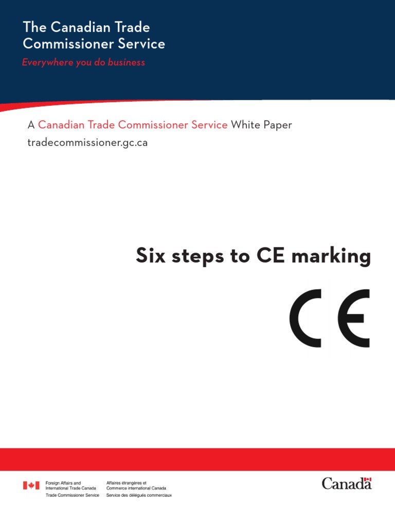 6 Steps To CE Marking in Europe | PDF