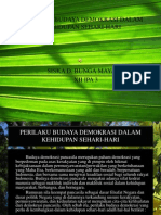 Perilaku Budaya Demokrasi